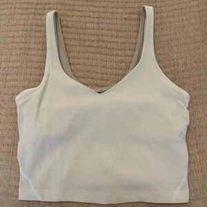Lulu lemon align tank- white
